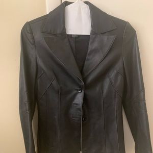 Bebe leather jacket/blazer